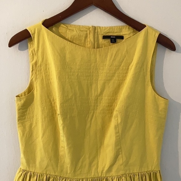 Hugo Boss Digima Yellow Dress - Picture 2 of 11